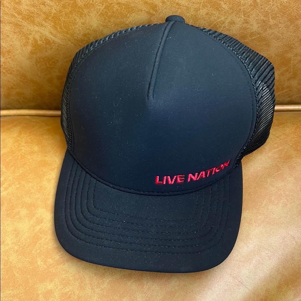 James Perse Black Trucker Hat